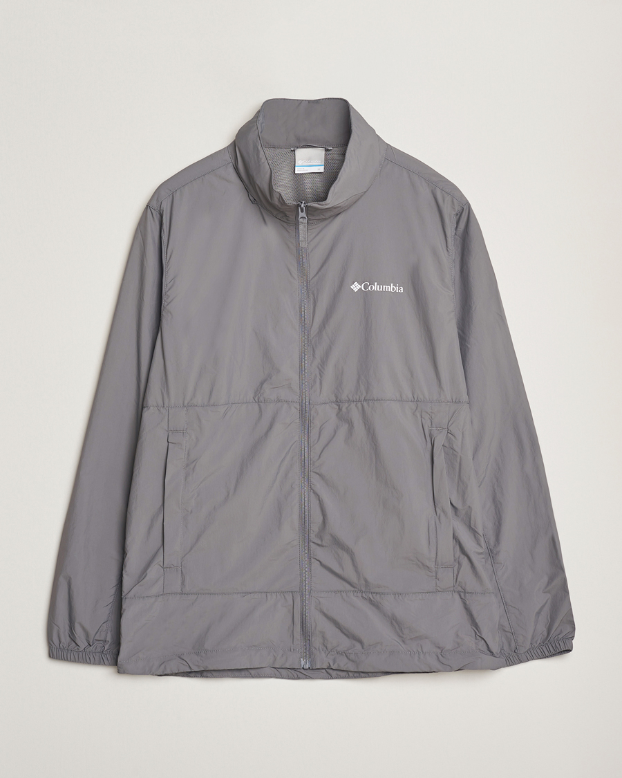 Men | Coats & Jackets | Columbia | Loop Basin Windbreaker City Grey