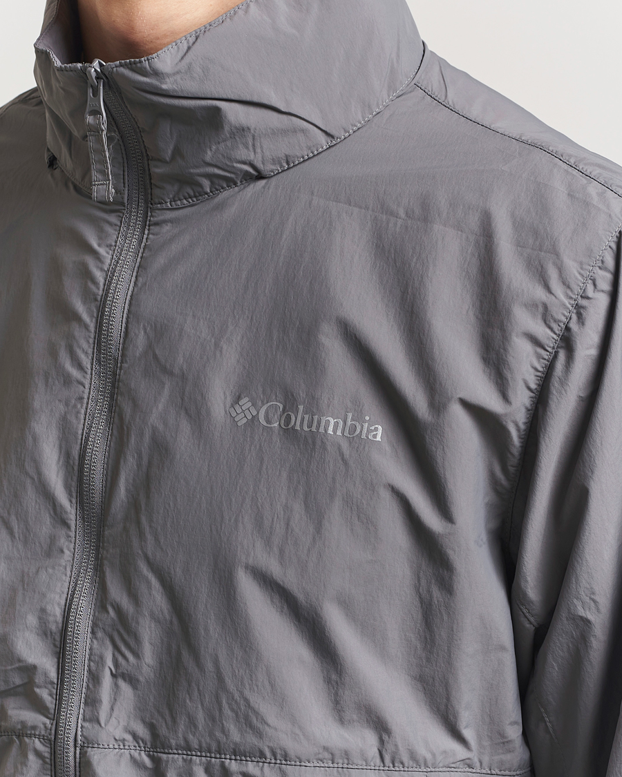 Men | Coats & Jackets | Columbia | Loop Basin Windbreaker City Grey