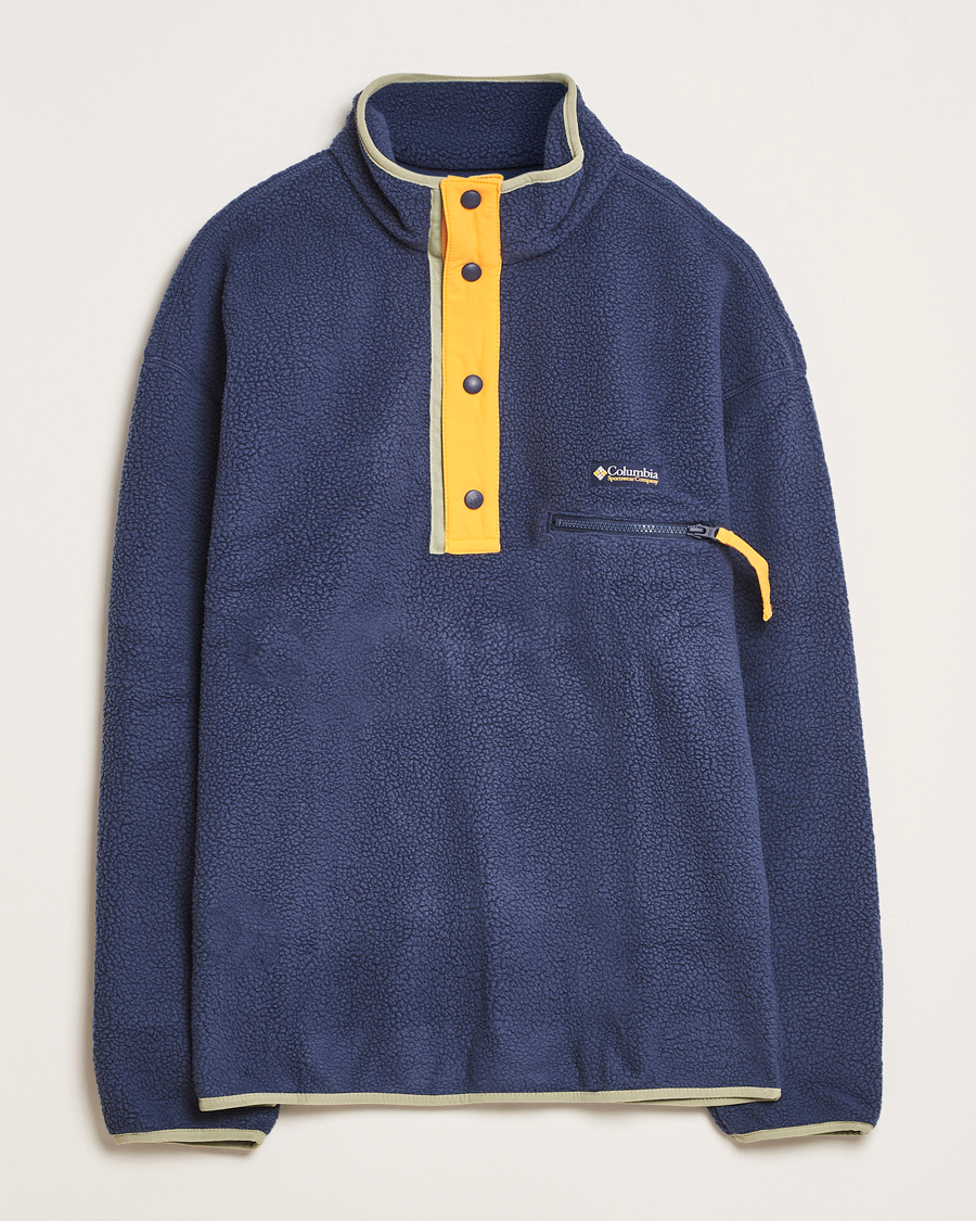 Men | Sweaters & Knitwear | Columbia | Helvetia II Half Snap Fleece Nocturnal