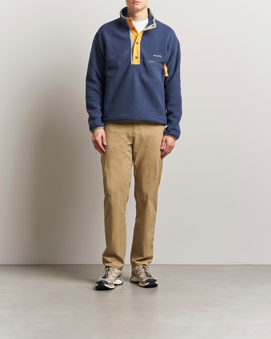 Men | Sweaters & Knitwear | Columbia | Helvetia II Half Snap Fleece Nocturnal