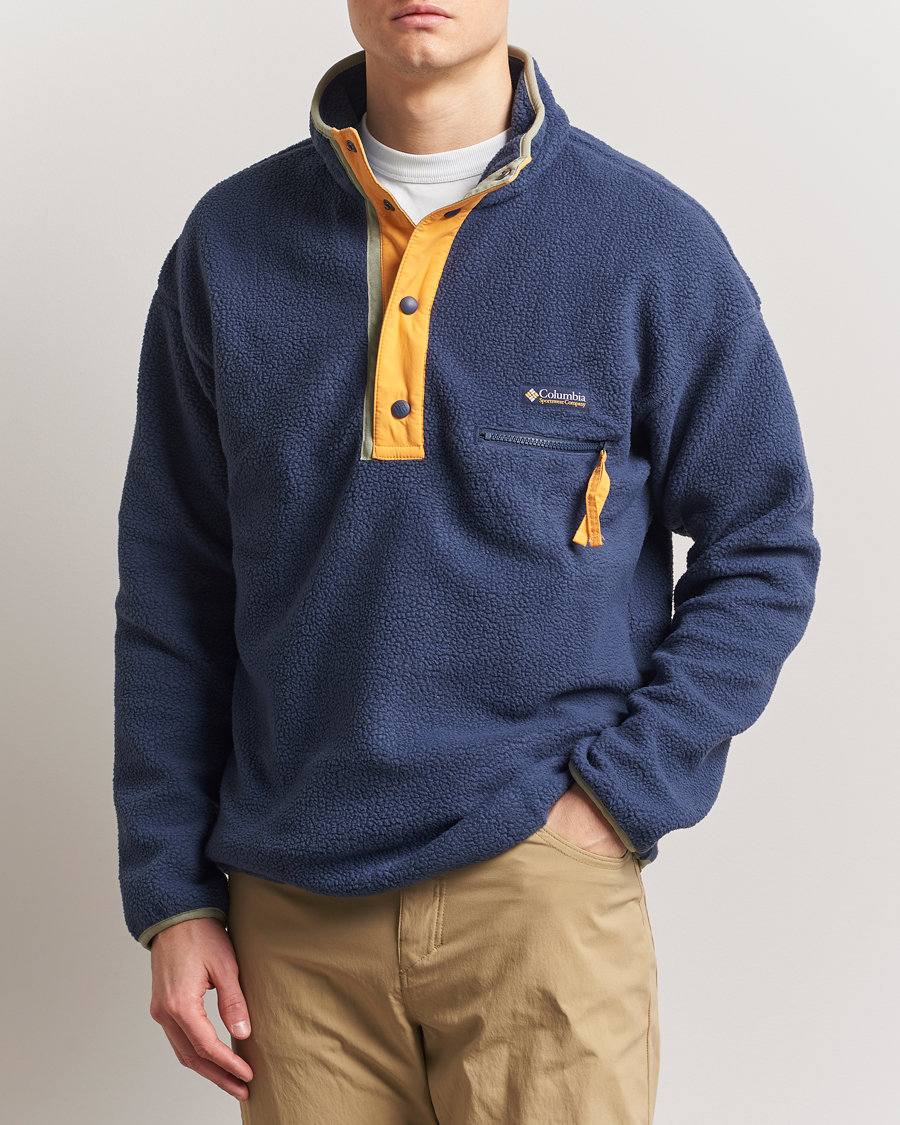 Men | Sweaters & Knitwear | Columbia | Helvetia II Half Snap Fleece Nocturnal