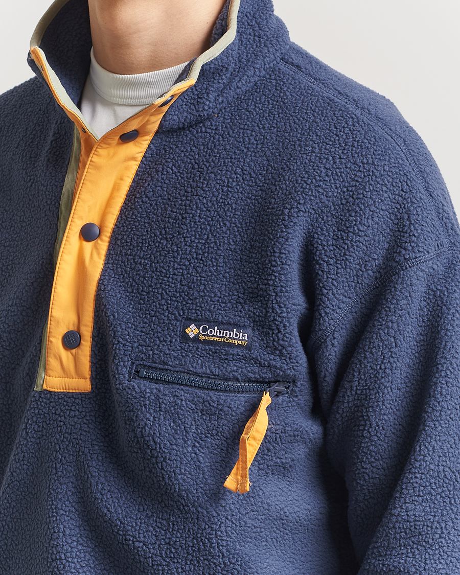 Men | Sweaters & Knitwear | Columbia | Helvetia II Half Snap Fleece Nocturnal