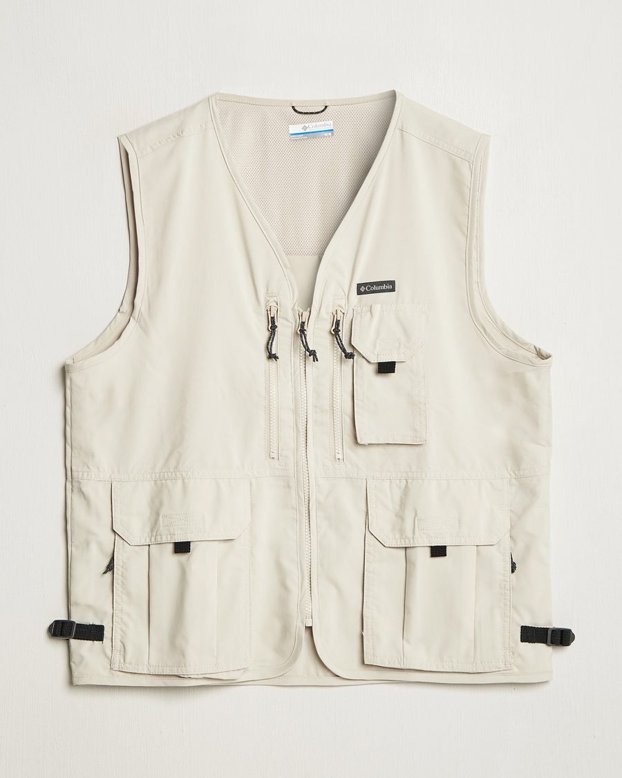 Men | Gilets | Columbia | Silver Ridge Utility Vest Dark Stone