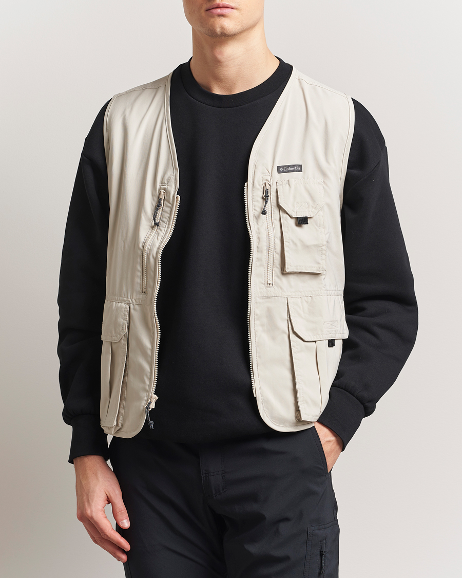 Men | Coats & Jackets | Columbia | Silver Ridge Utility Vest Dark Stone