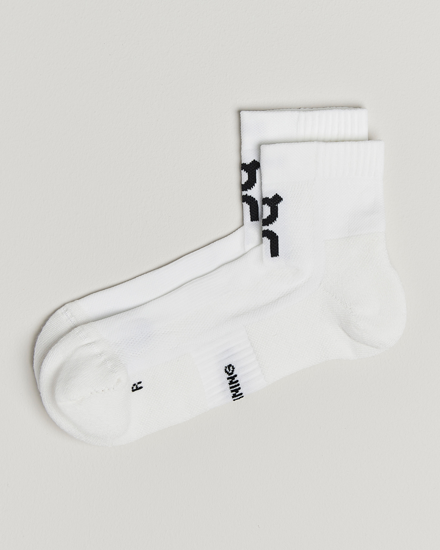 Men | Underwear & Socks | On | Core Run Sock Mid 2-Pack White