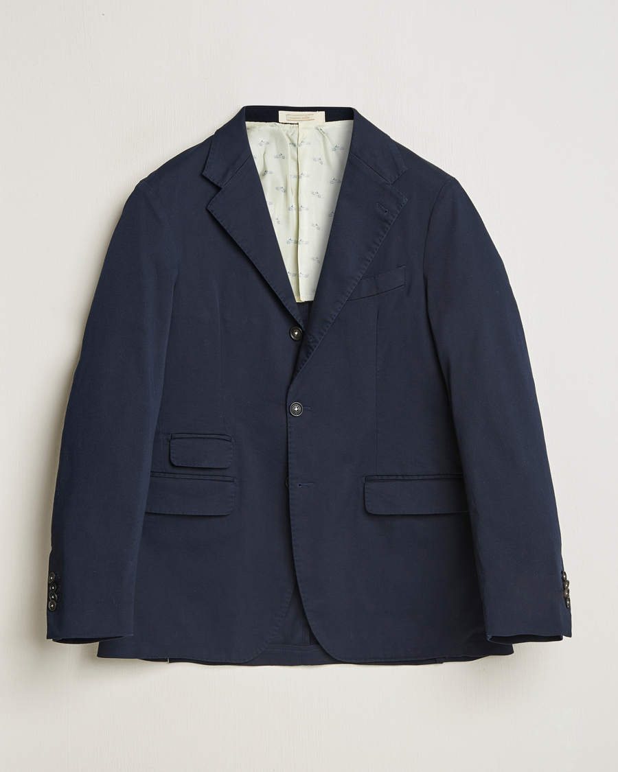 Men | Blazers | Massimo Alba | Sloop Cotton Blazer Navy
