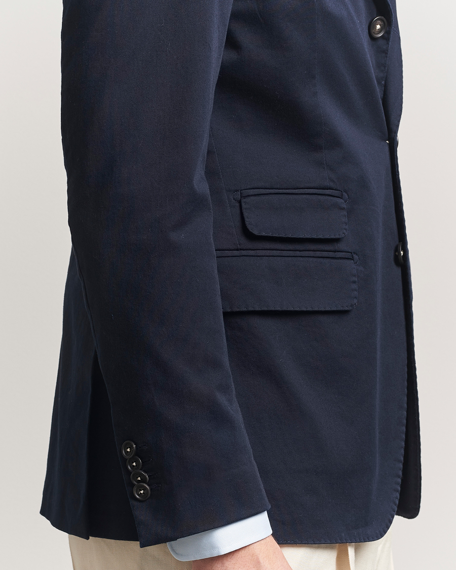 Men | Blazers | Massimo Alba | Sloop Cotton Blazer Navy