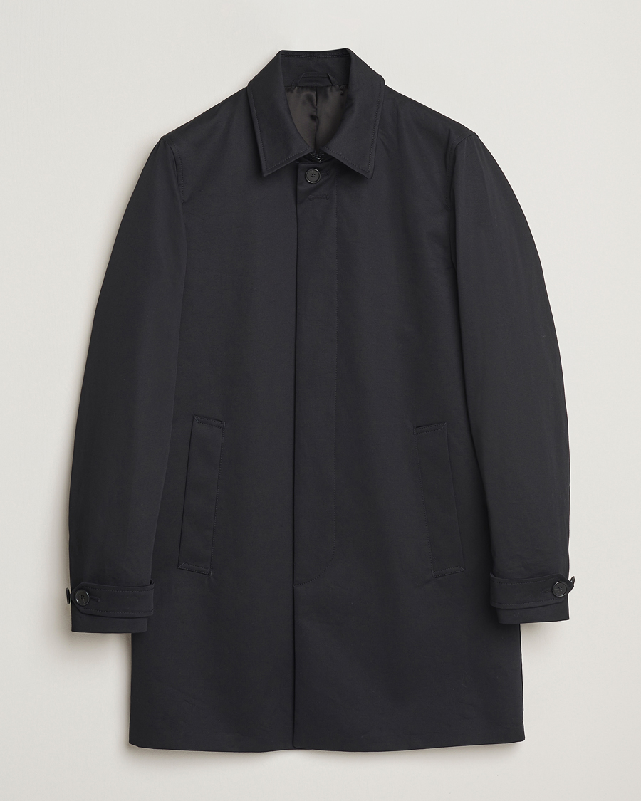 Men | Coats & Jackets | Tiger of Sweden | Cane Car Coat Black