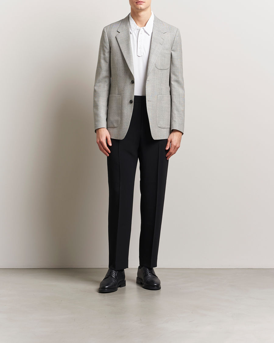 Men | Blazers | Tiger of Sweden | Julien Wool Checked Blazer Granite