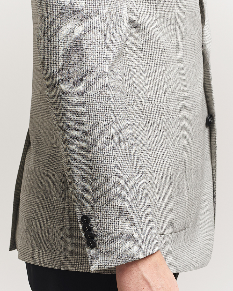 Men | Blazers | Tiger of Sweden | Julien Wool Checked Blazer Granite