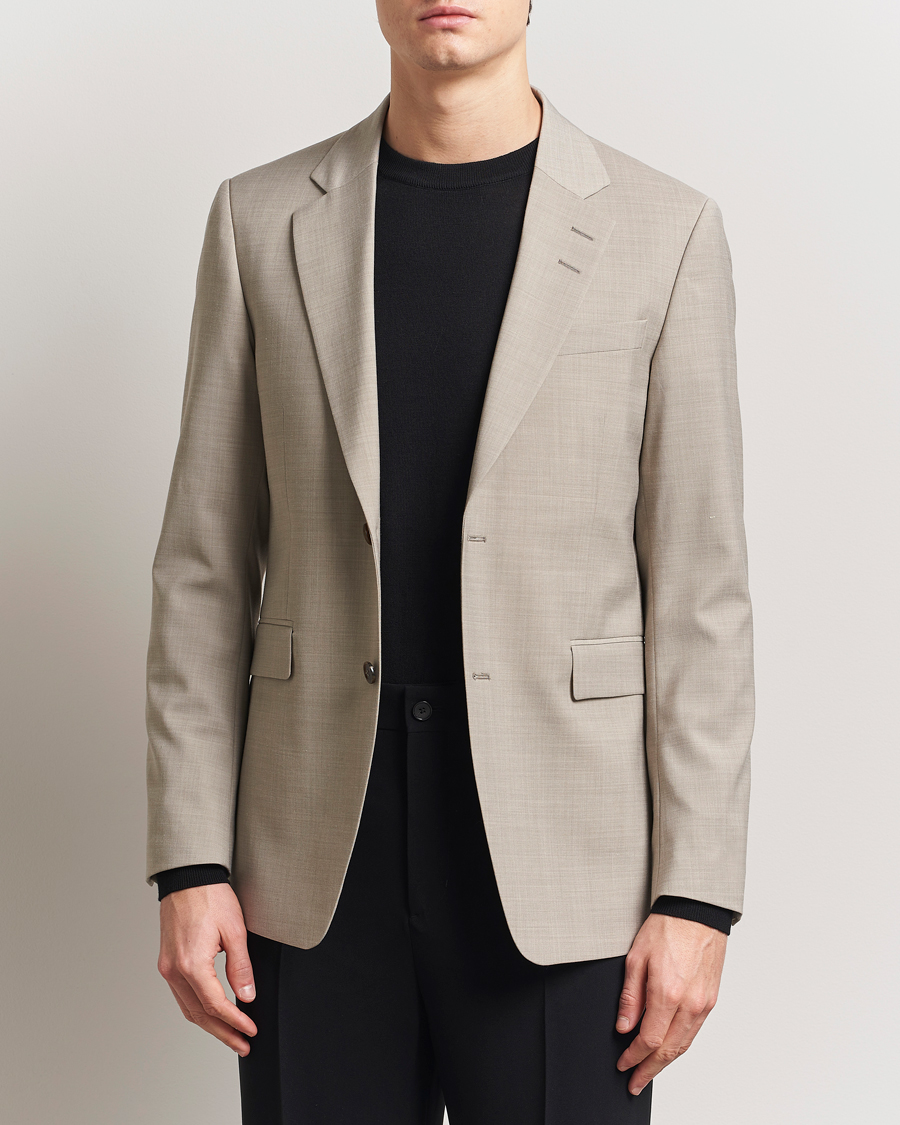 Men | Blazers | Tiger of Sweden | Justin Wool Blazer Sand
