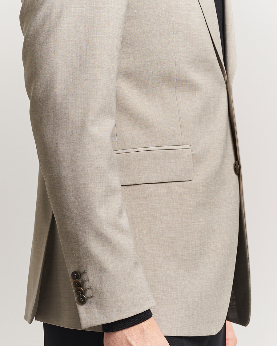 Men | Blazers | Tiger of Sweden | Justin Wool Blazer Sand