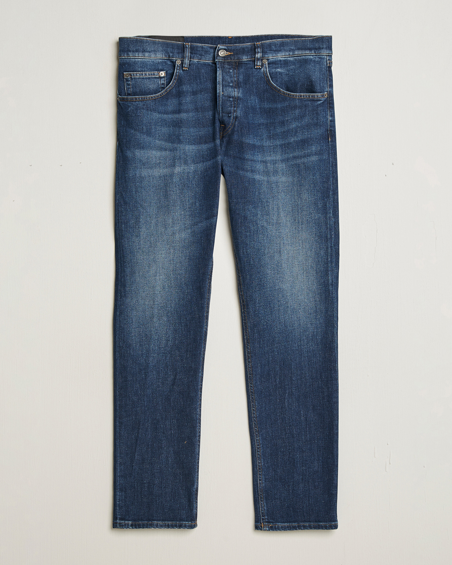 Men | Jeans | Dondup | Icon Regular Fit Jeans Dark Blue