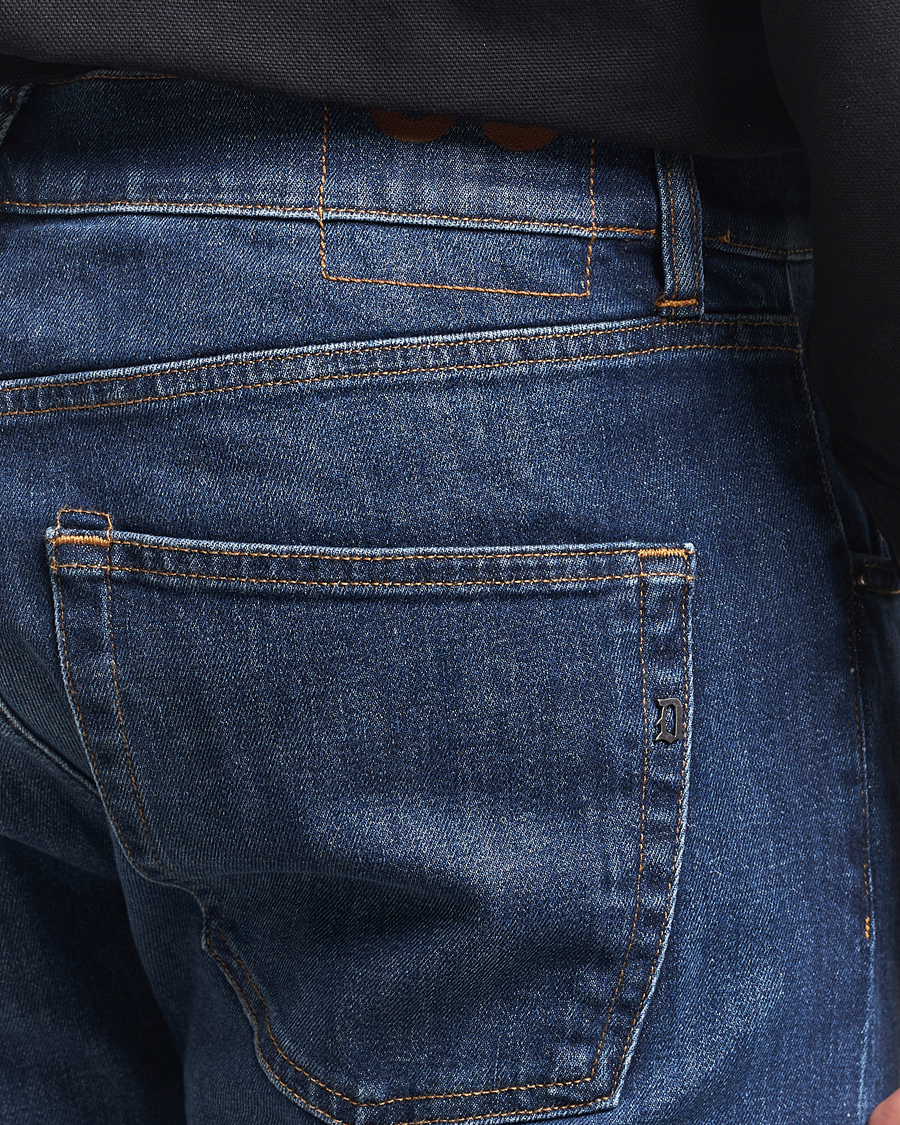 Men | Jeans | Dondup | Icon Regular Fit Jeans Dark Blue