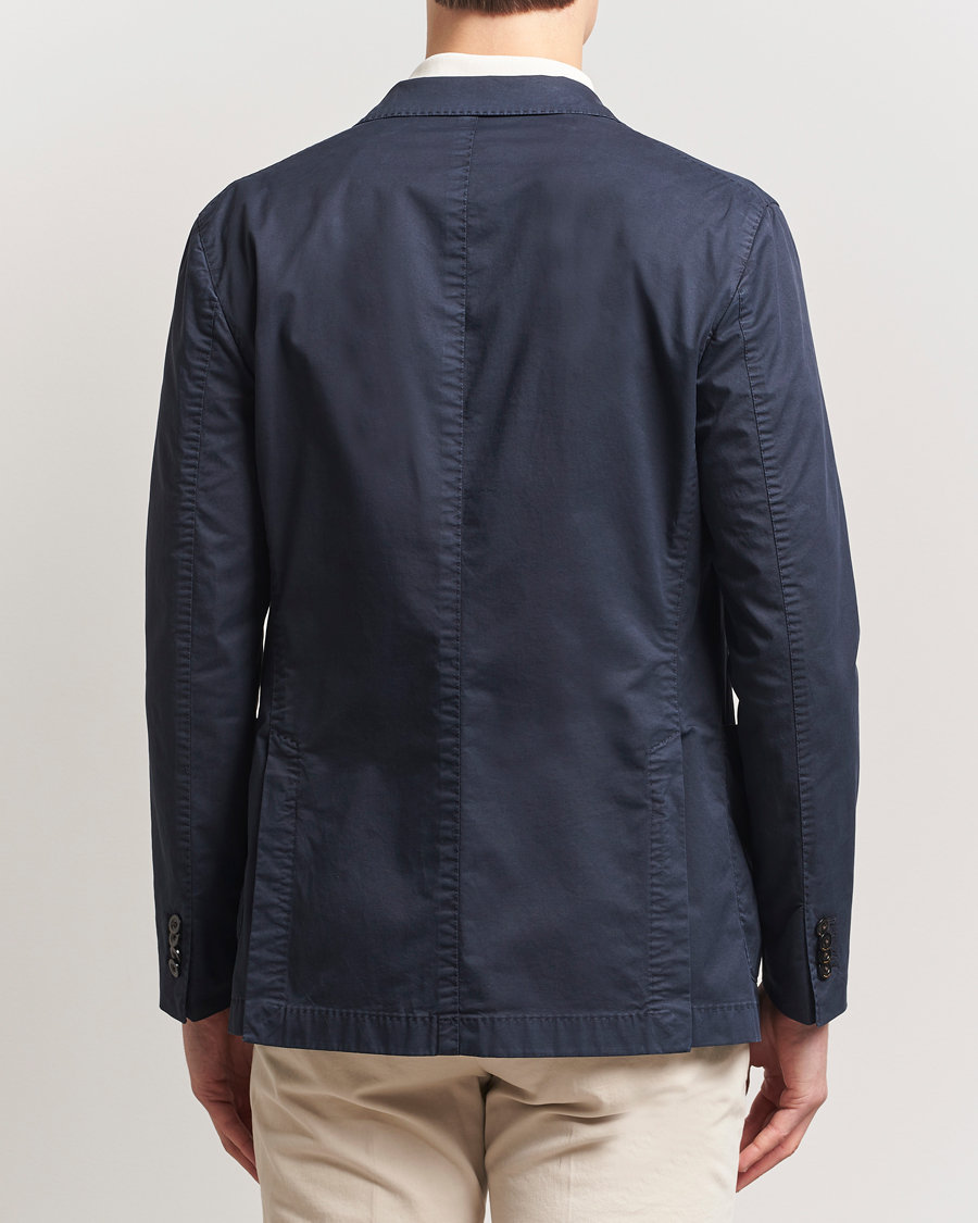 Men | Blazers | Boglioli | K Jacket Supima Cotton Blazer Navy