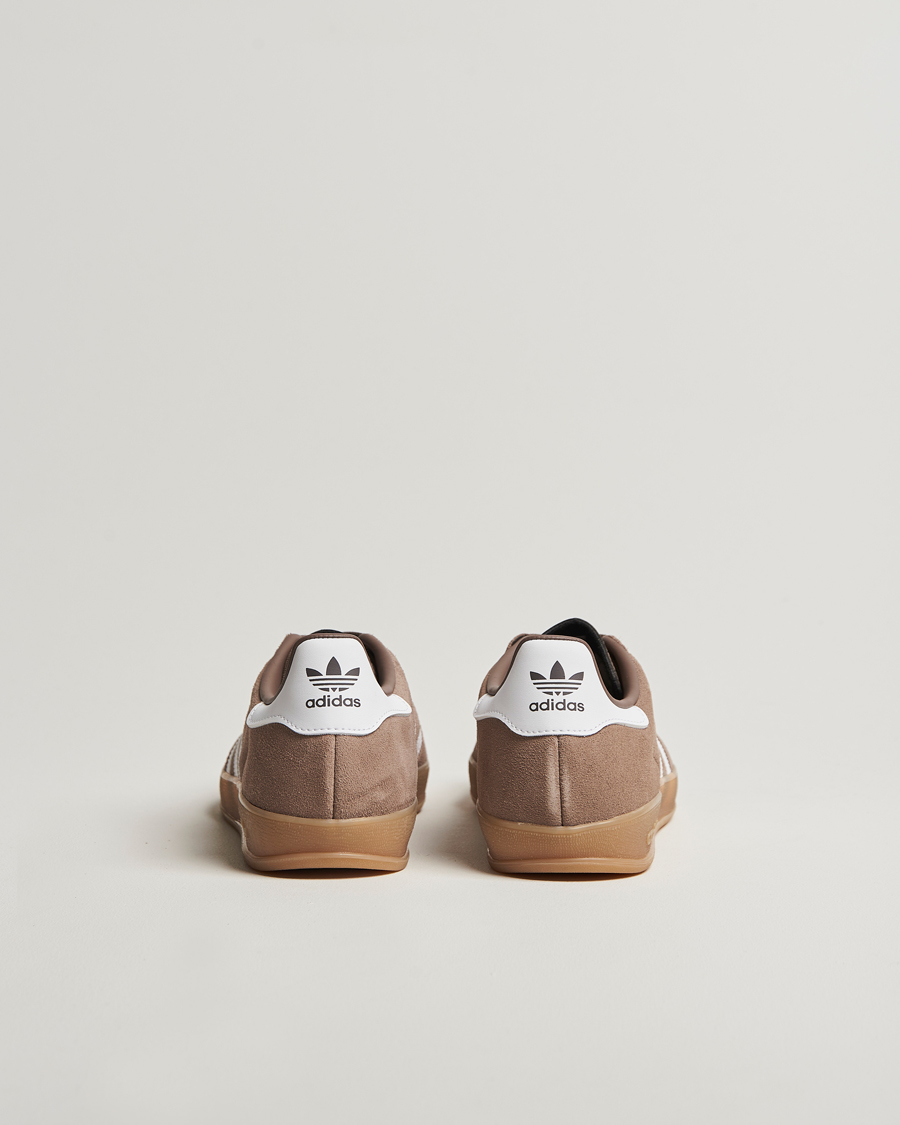 Men | Sneakers | adidas Originals | Gazelle Indoor Sneaker Earth Brown/White