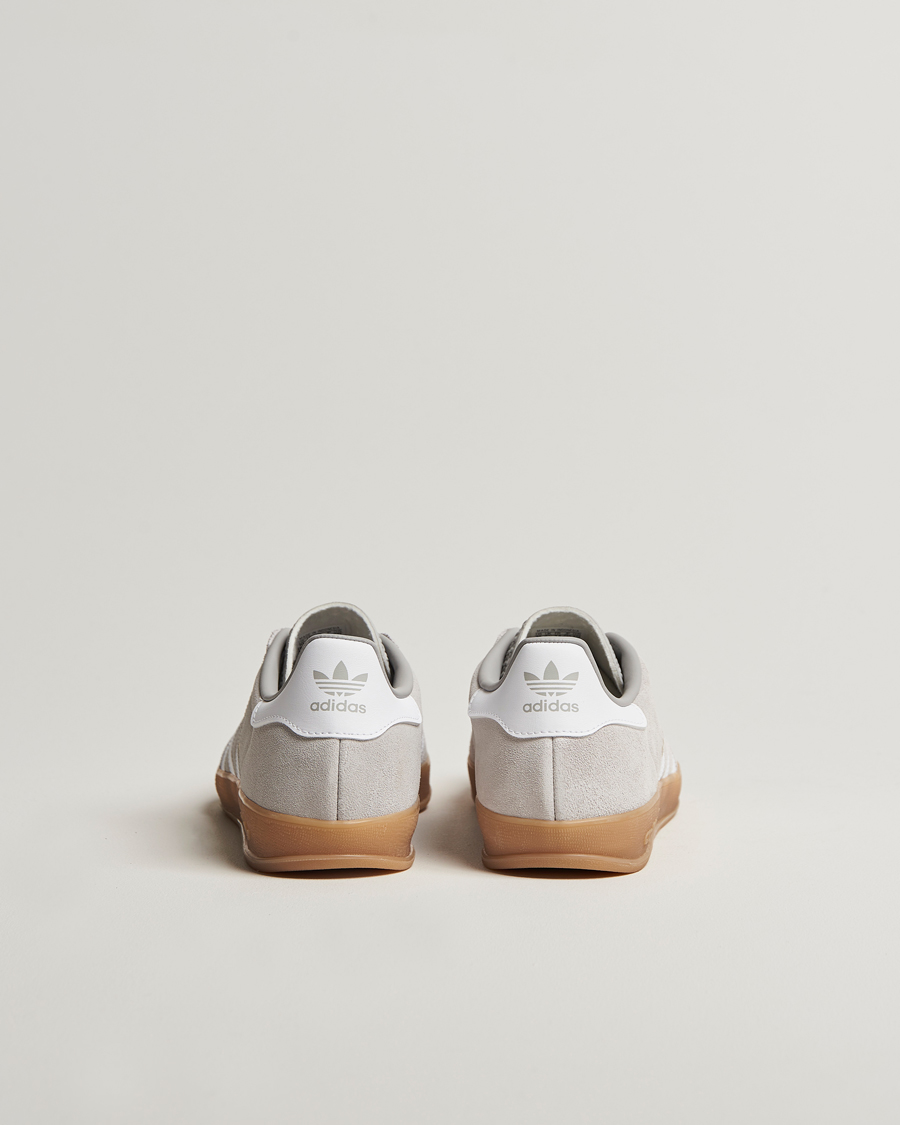 Men | Sneakers | adidas Originals | Gazelle Indoor Sneaker Light Grey/White