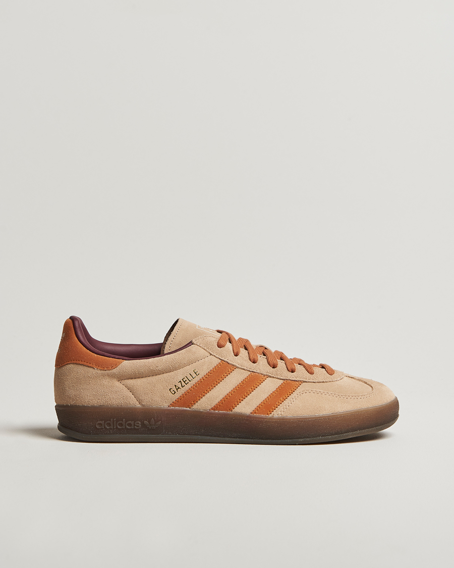 Men | Sneakers | adidas Originals | Gazelle Indoor Sneaker Beige/Orange