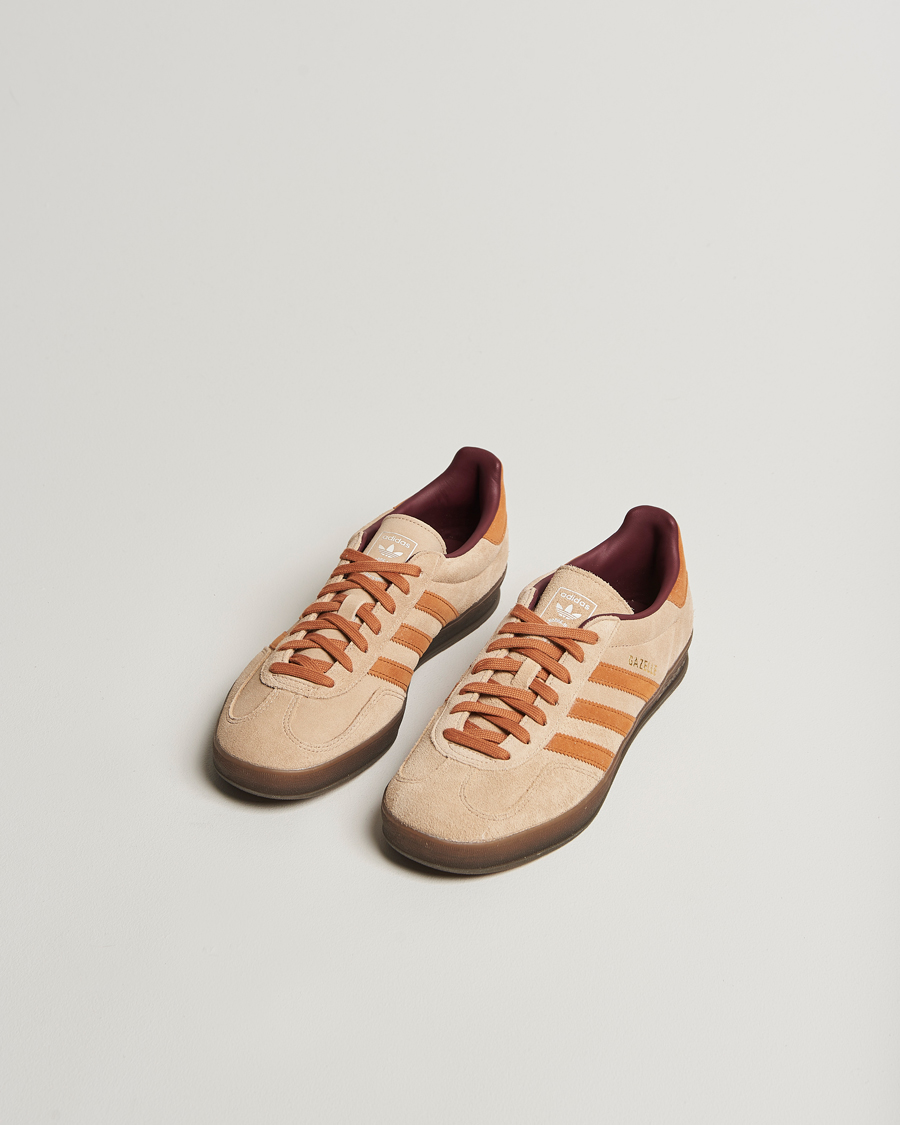 Men | Sneakers | adidas Originals | Gazelle Indoor Sneaker Beige/Orange