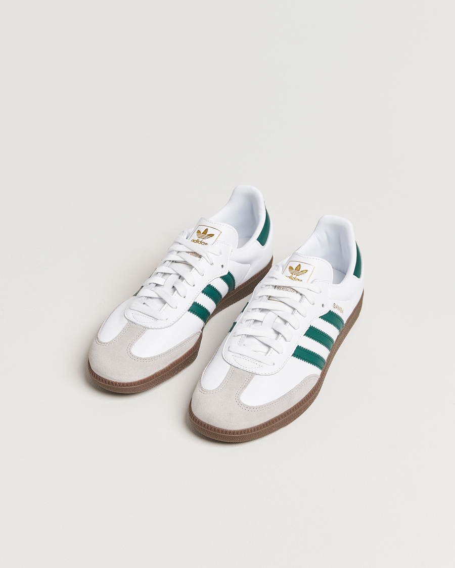 Men | Sneakers | adidas Originals | Samba Original Sneaker White/Green