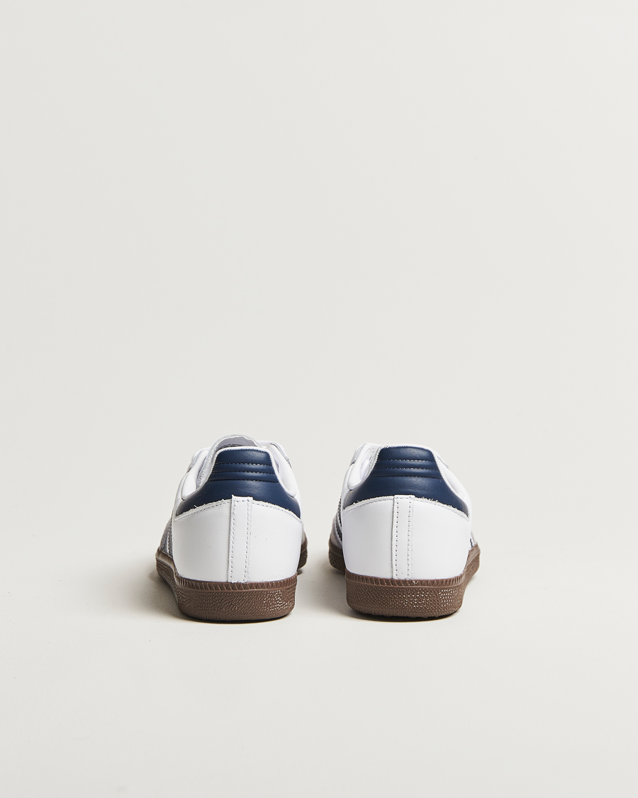 Men | Sneakers | adidas Originals | Samba Original Sneaker White/Navy