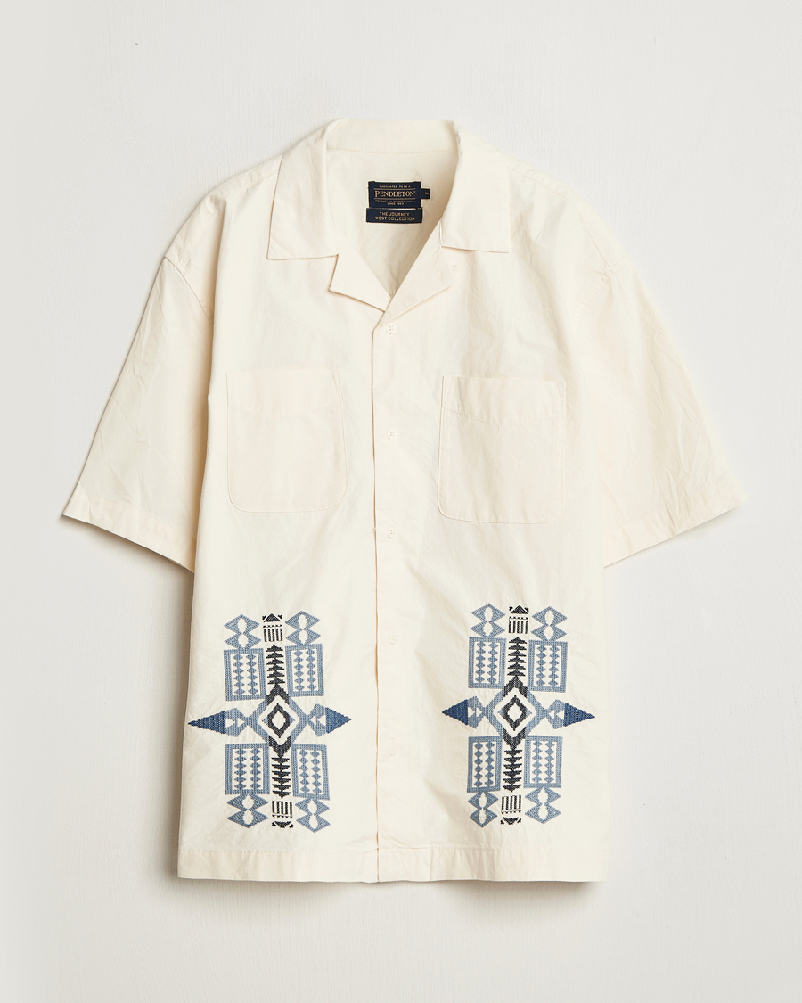 Men | Shirts | Pendleton | Camp Collar Shirt Fire Legend