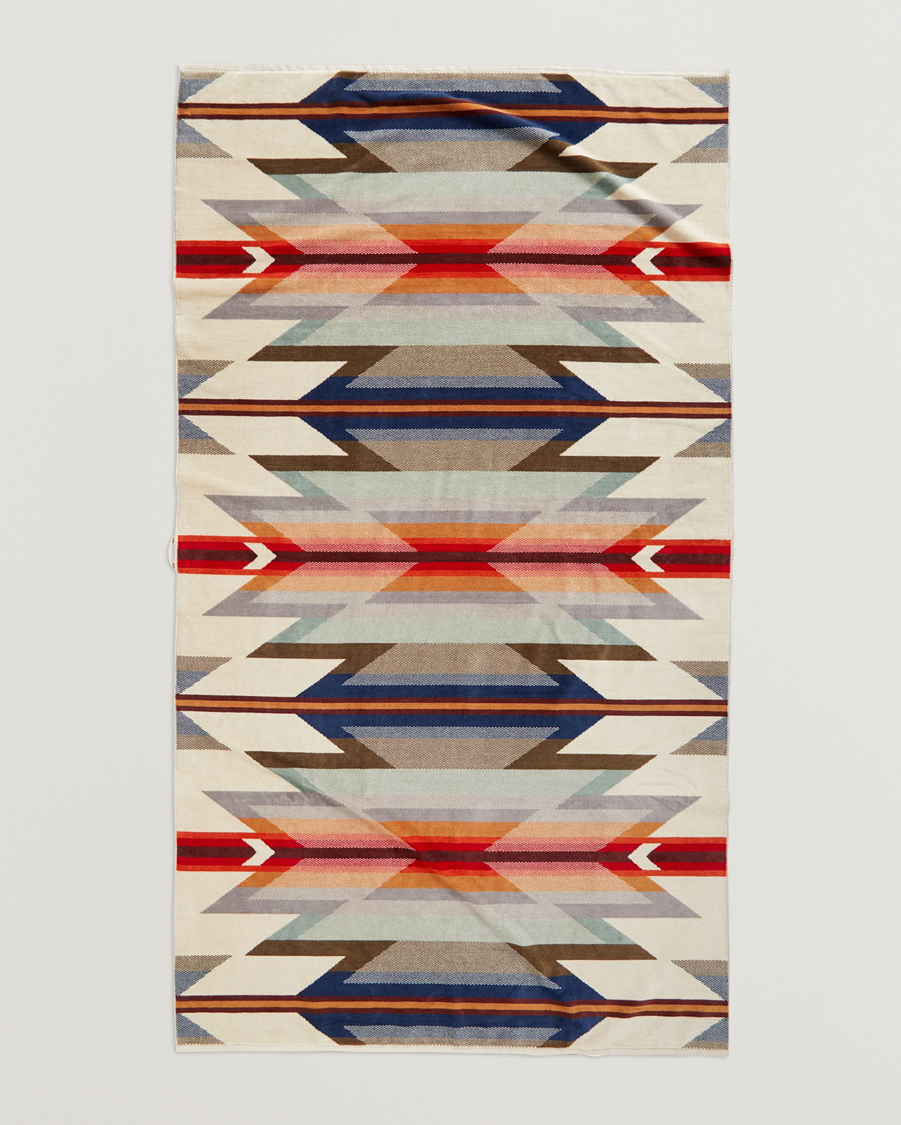 Men | Fabrics | Pendleton | Oversized Jacquard Spa Towel Wyeth Trail