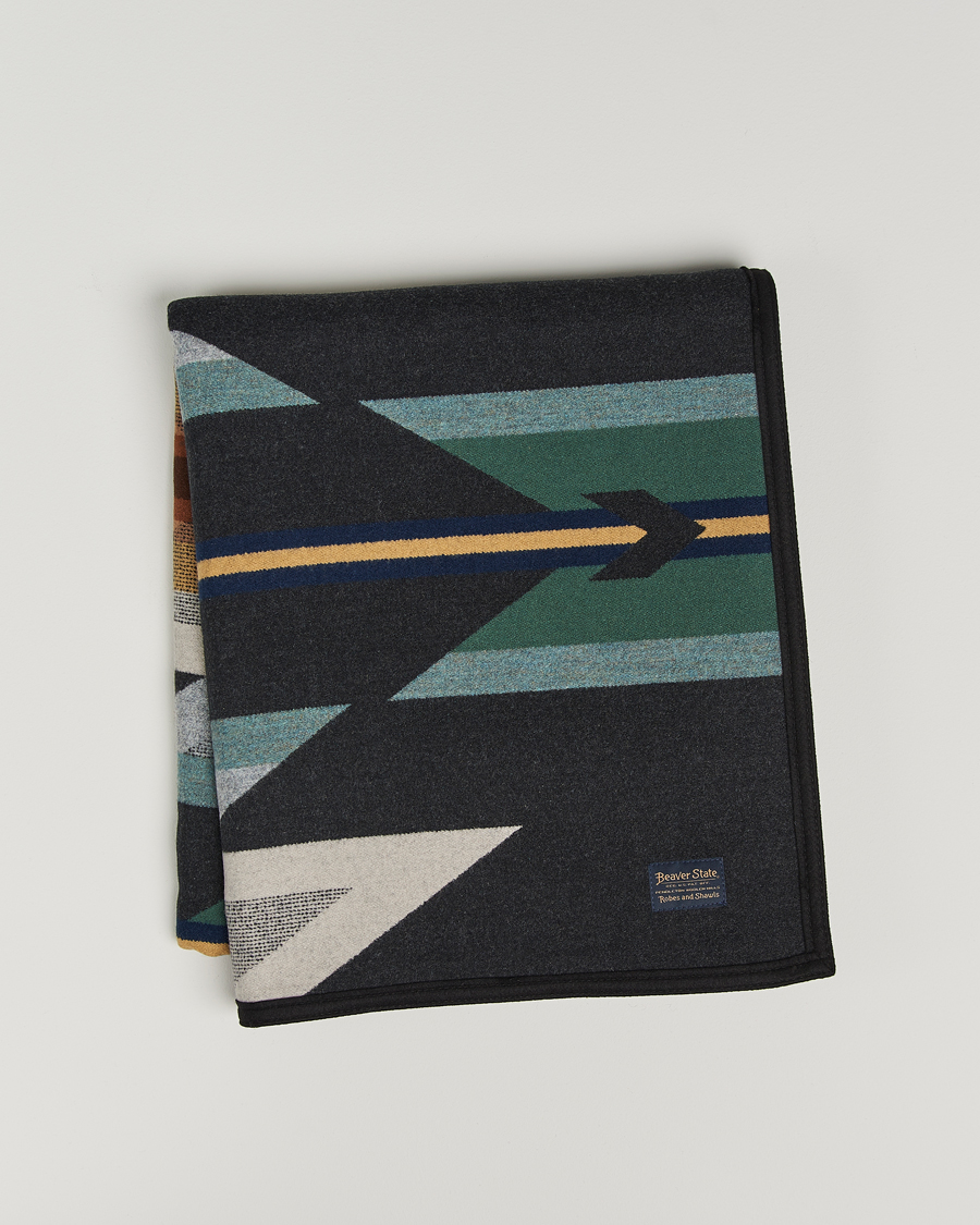 Men | Fabrics | Pendleton | Jacquard Napped Robe Oxford Wyeth Trail