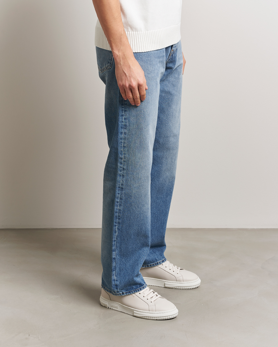Men | Sneakers | Axel Arigato | Atlas Sneaker Off White/Dark Blue
