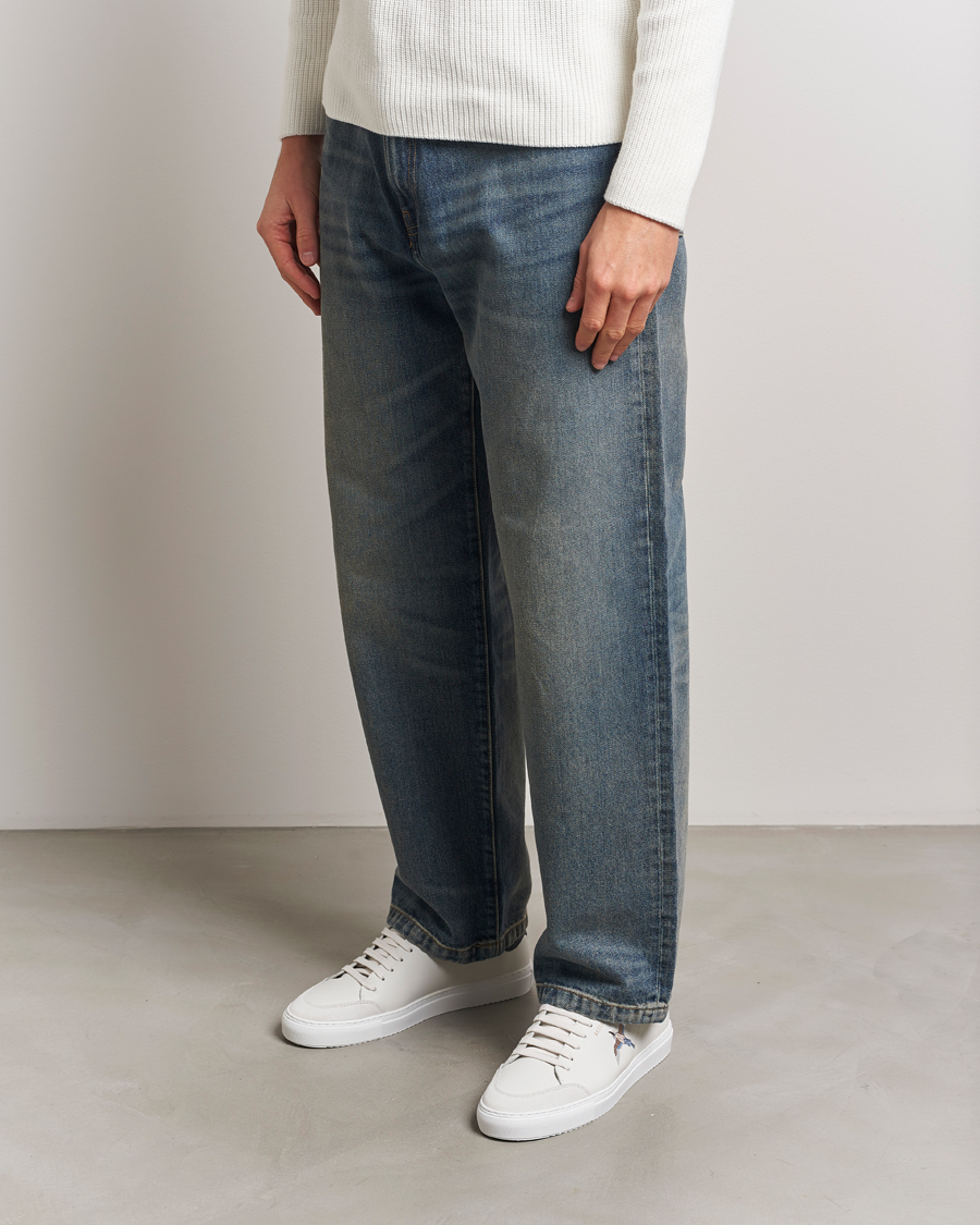 Men | Sneakers | Axel Arigato | Clean 90 Bee Bird Sneaker White/Dark Blue