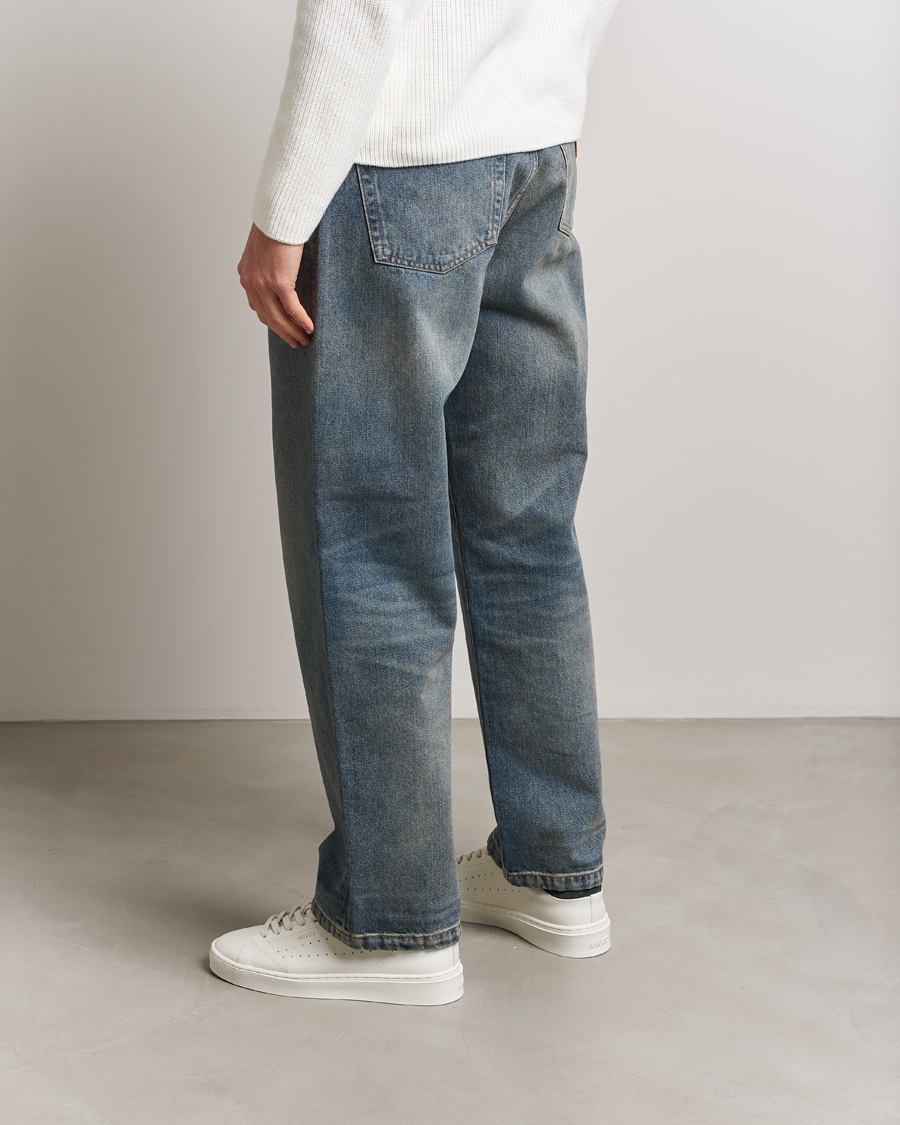 Men | Sneakers | Axel Arigato | Court Sneaker Off White/Blue