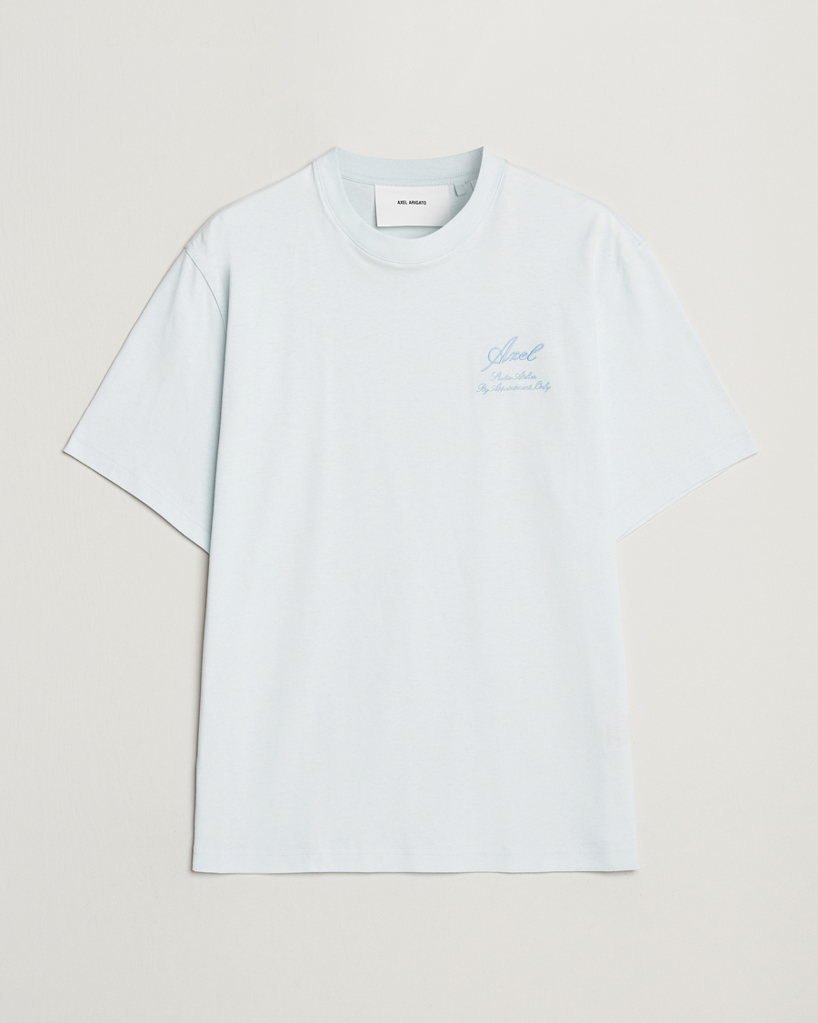 Men | T-Shirts | Axel Arigato | Atelier T-Shirt Ice Blue
