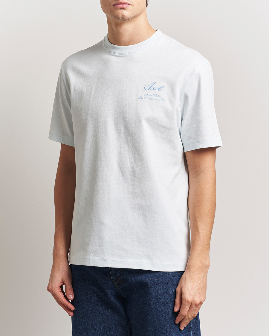Men | T-Shirts | Axel Arigato | Atelier T-Shirt Ice Blue
