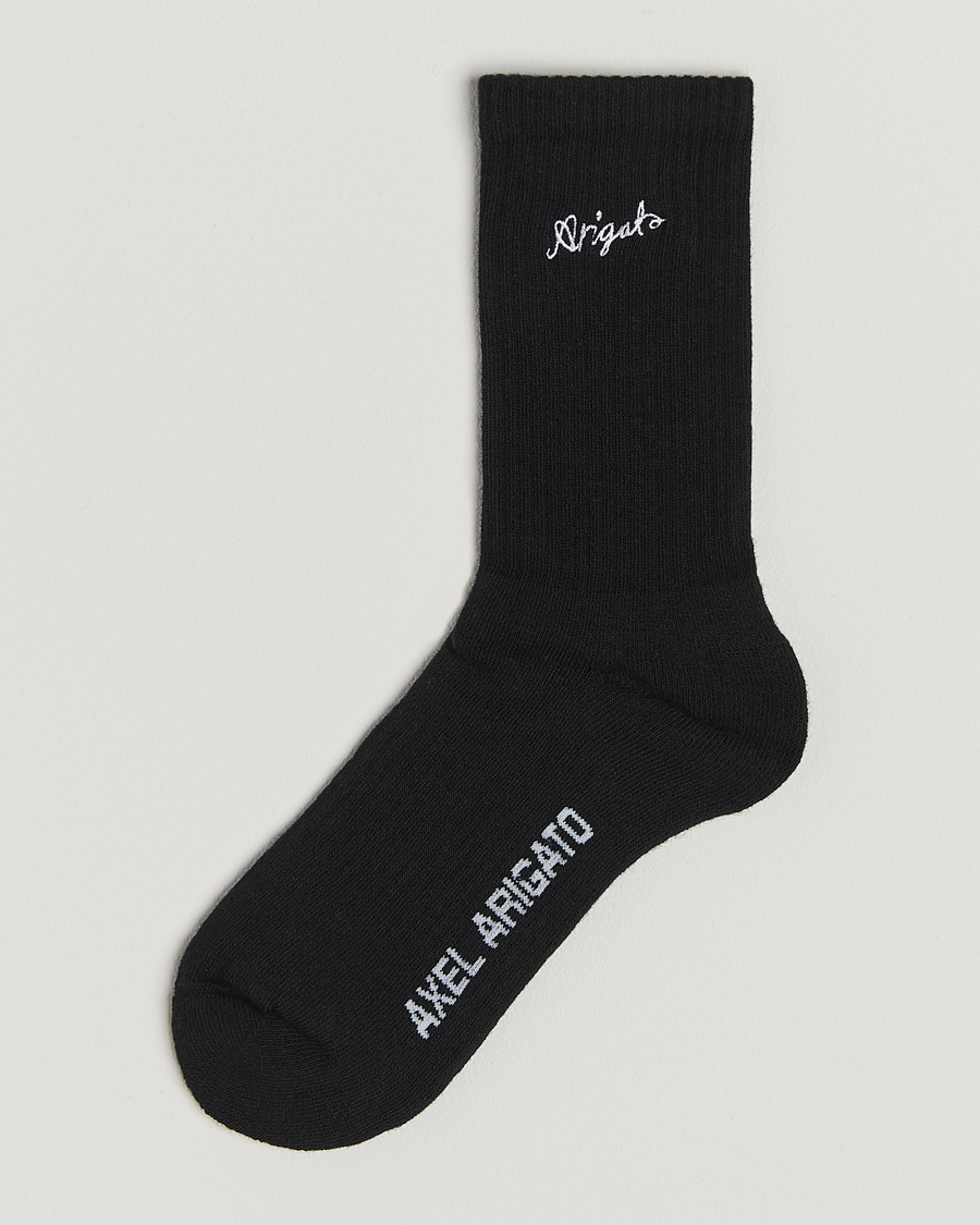 Men | Underwear & Socks | Axel Arigato | Sribble Logo Socks Black