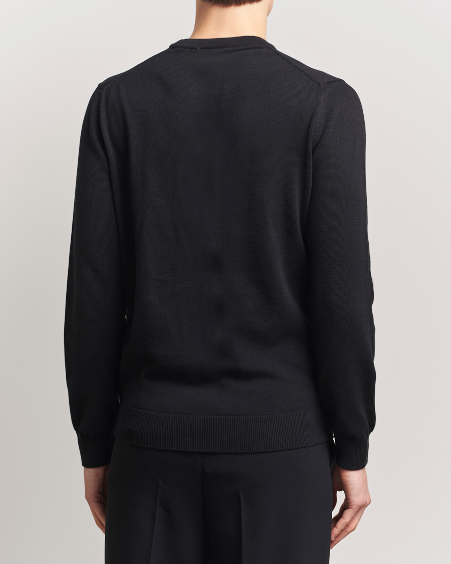 Men | Sweaters & Knitwear | Lacoste | Cotton Knitted Sweater Black