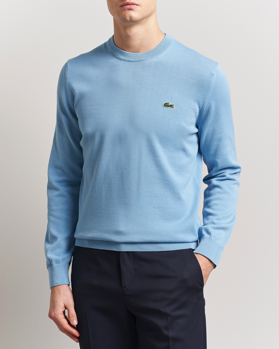 Men | Sweaters & Knitwear | Lacoste | Cotton Knitted Sweater Overview