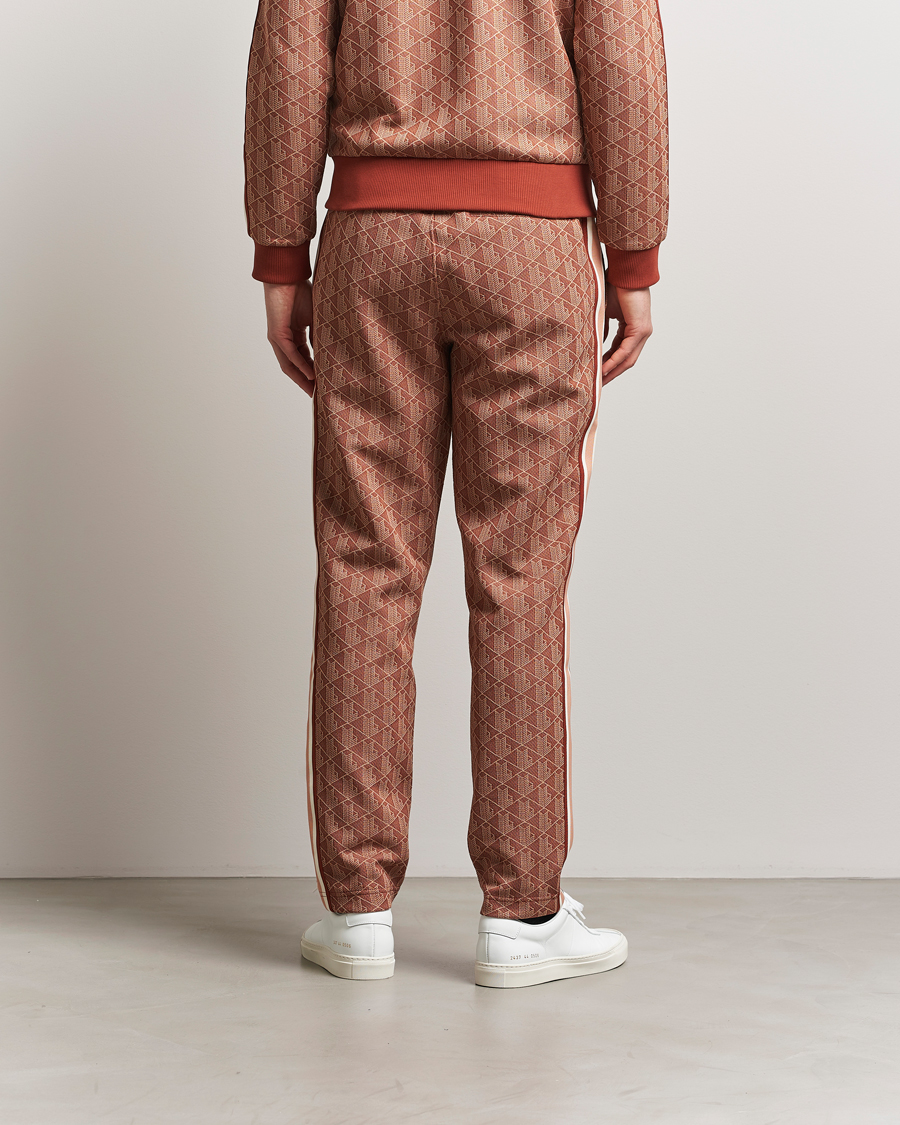 Men | Trousers | Lacoste | Monogram Track Pants Iberis/Latte