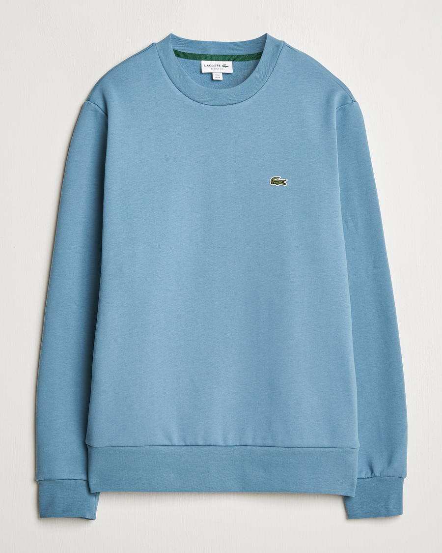 Men | Sweaters & Knitwear | Lacoste | Crew Neck Sweatshirt Limestone