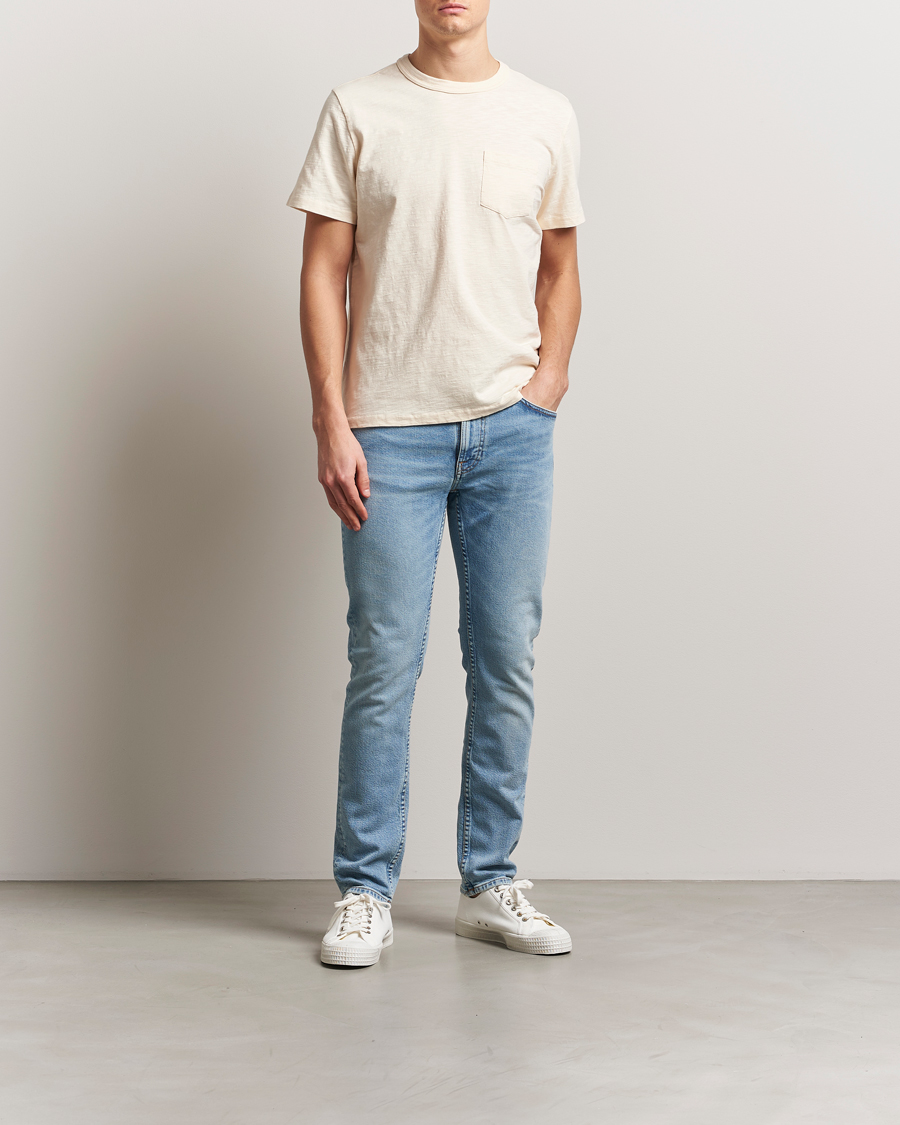Men | Jeans | Nudie Jeans | Lean Dean Jeans Blue Noise