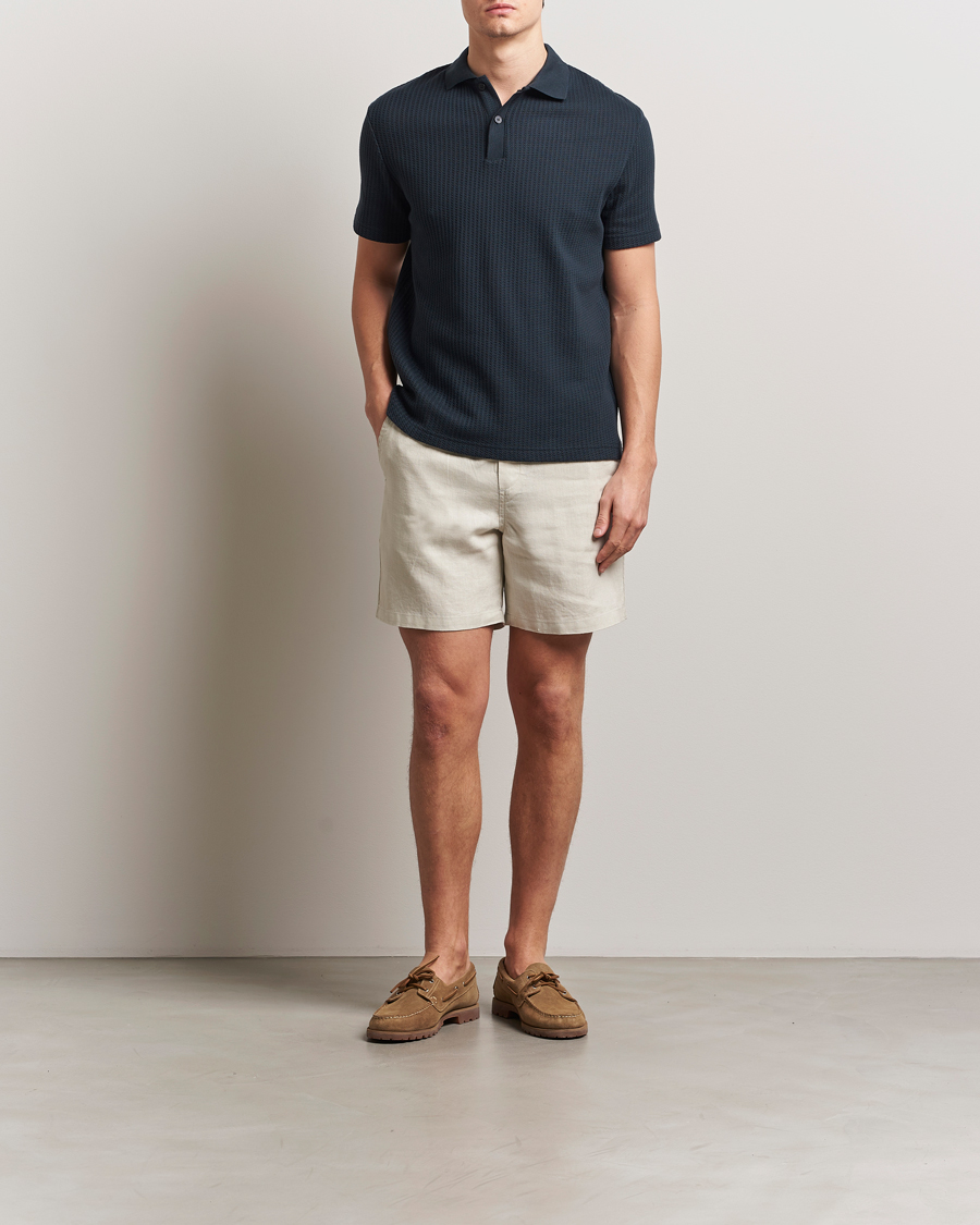 Men | Shorts | Samsøe Samsøe | Jabari Linen Drawstring Shorts Moonstruck