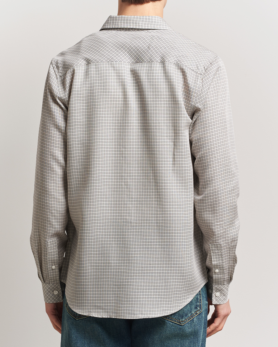 Men | Shirts | Samsøe Samsøe | Ryan Checked Shirt Clear Cream