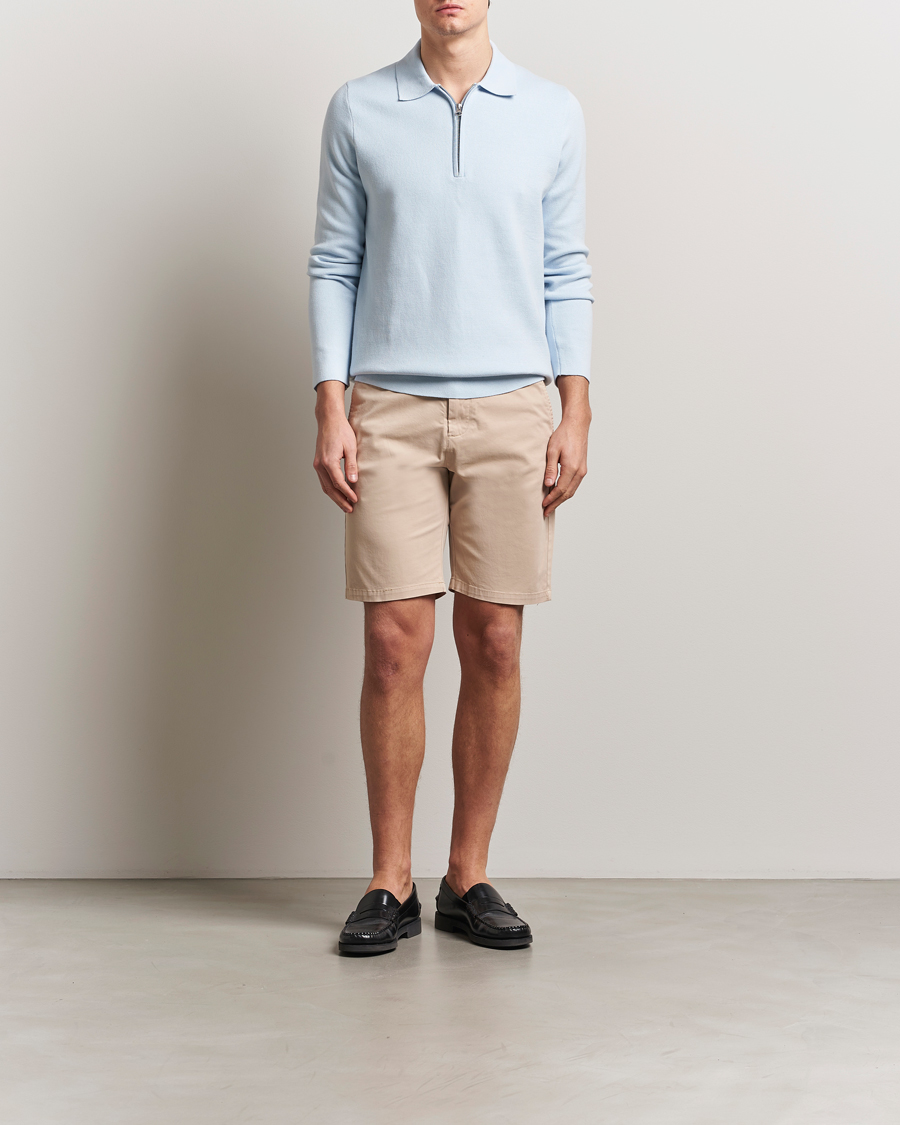 Men | Sweaters & Knitwear | Samsøe Samsøe | Guna Half Zip Skyway