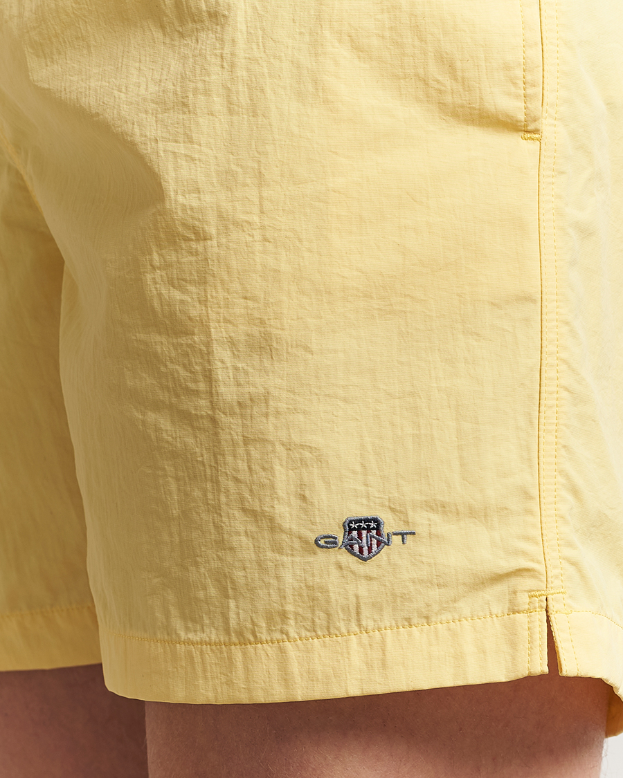 Men | Swimwear | GANT | Basic Swimshorts Banana Yellow