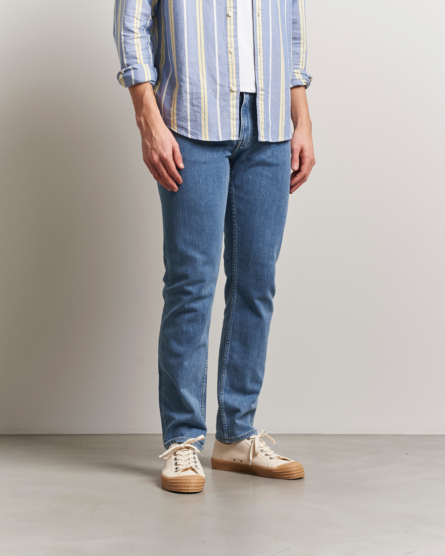 Men | Jeans | GANT | Regular Fit Jeans Mid Blue Worn In