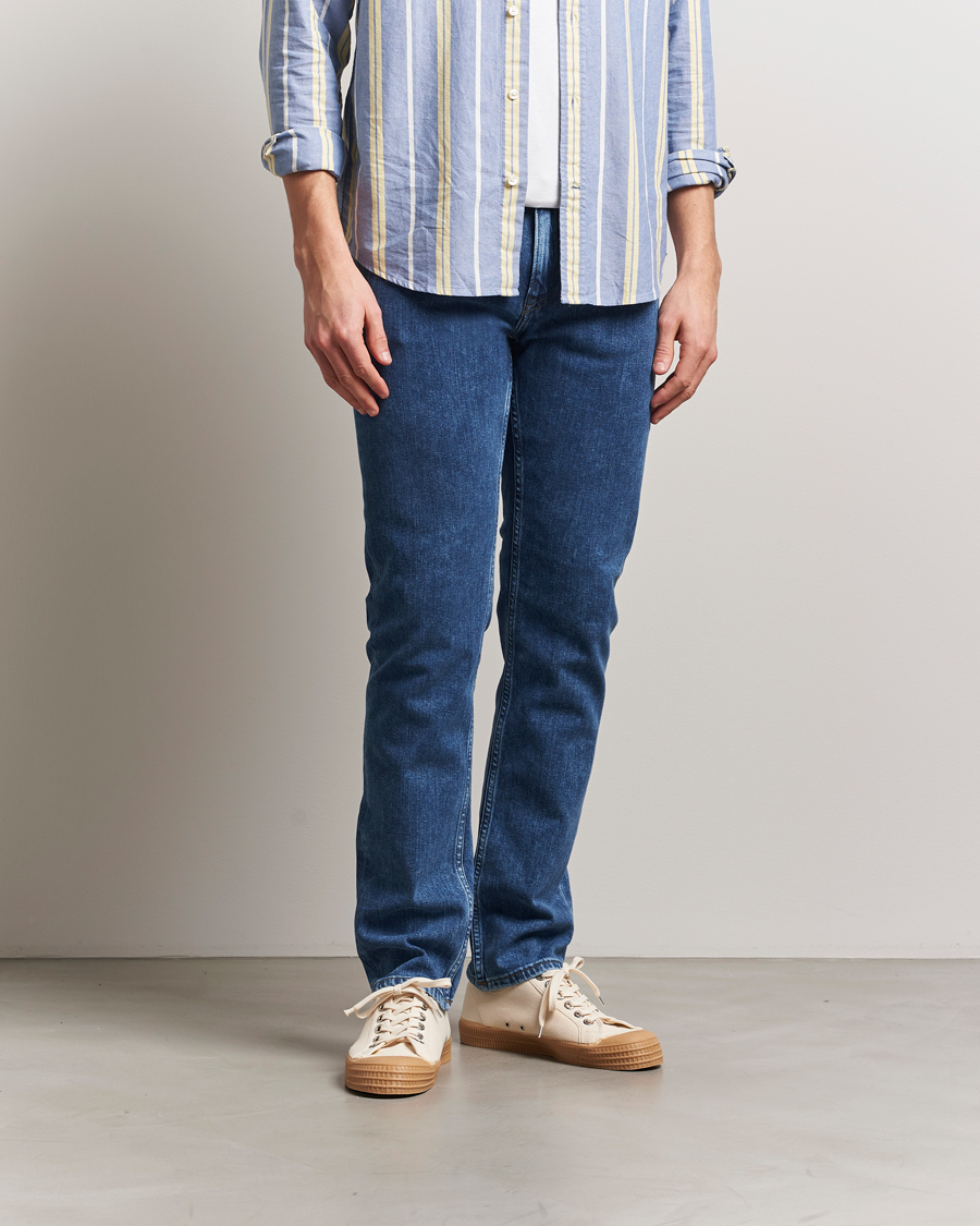 Men | Jeans | GANT | Regular Fit Jeans Mid Blue Vintage