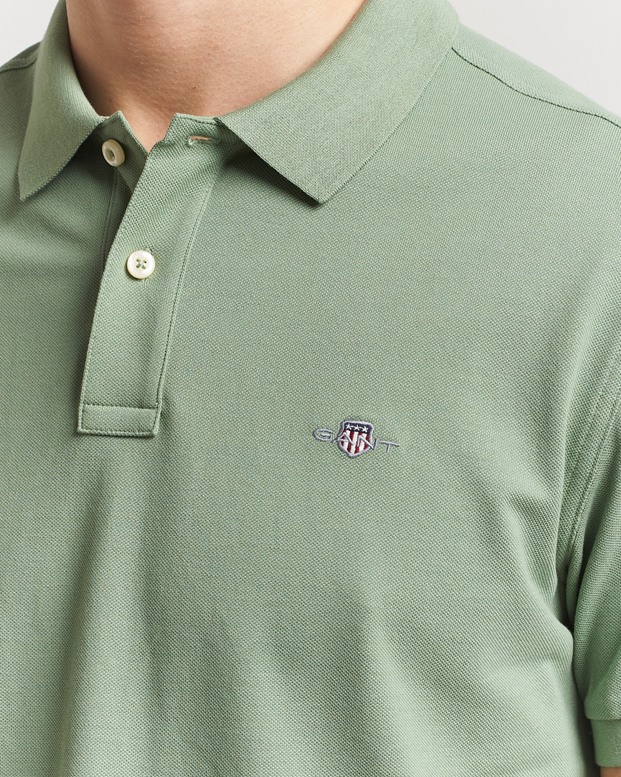 Men | Polo Shirts | GANT | The Original Polo Kalamata Green