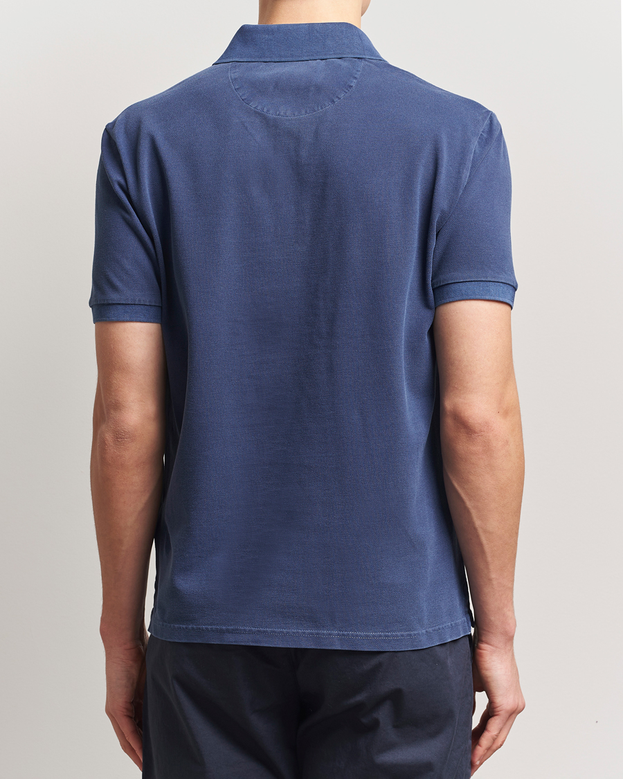Men | Polo Shirts | GANT | Sunfaded Polo Persian Blue