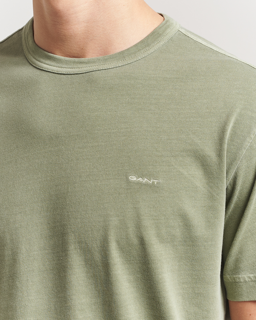 Men | T-Shirts | GANT | Sunfaded T-Shirt Kalamata Green