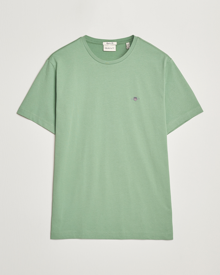 Men | T-Shirts | GANT | The Original T-Shirt Kalamata Green