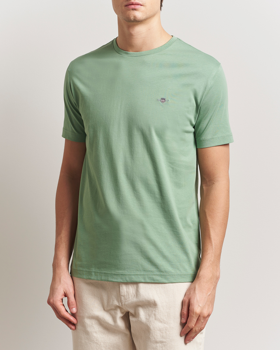 Men | T-Shirts | GANT | The Original T-Shirt Kalamata Green